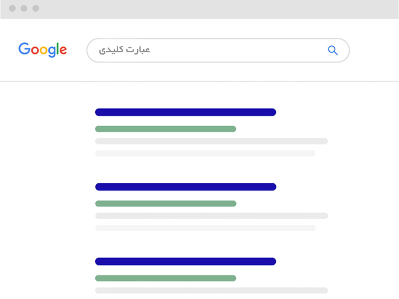 صفحه نتایج (SERP) گوگل