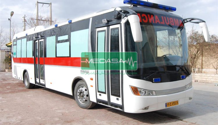 تولید و ساخت اتوبوس آمبولانس