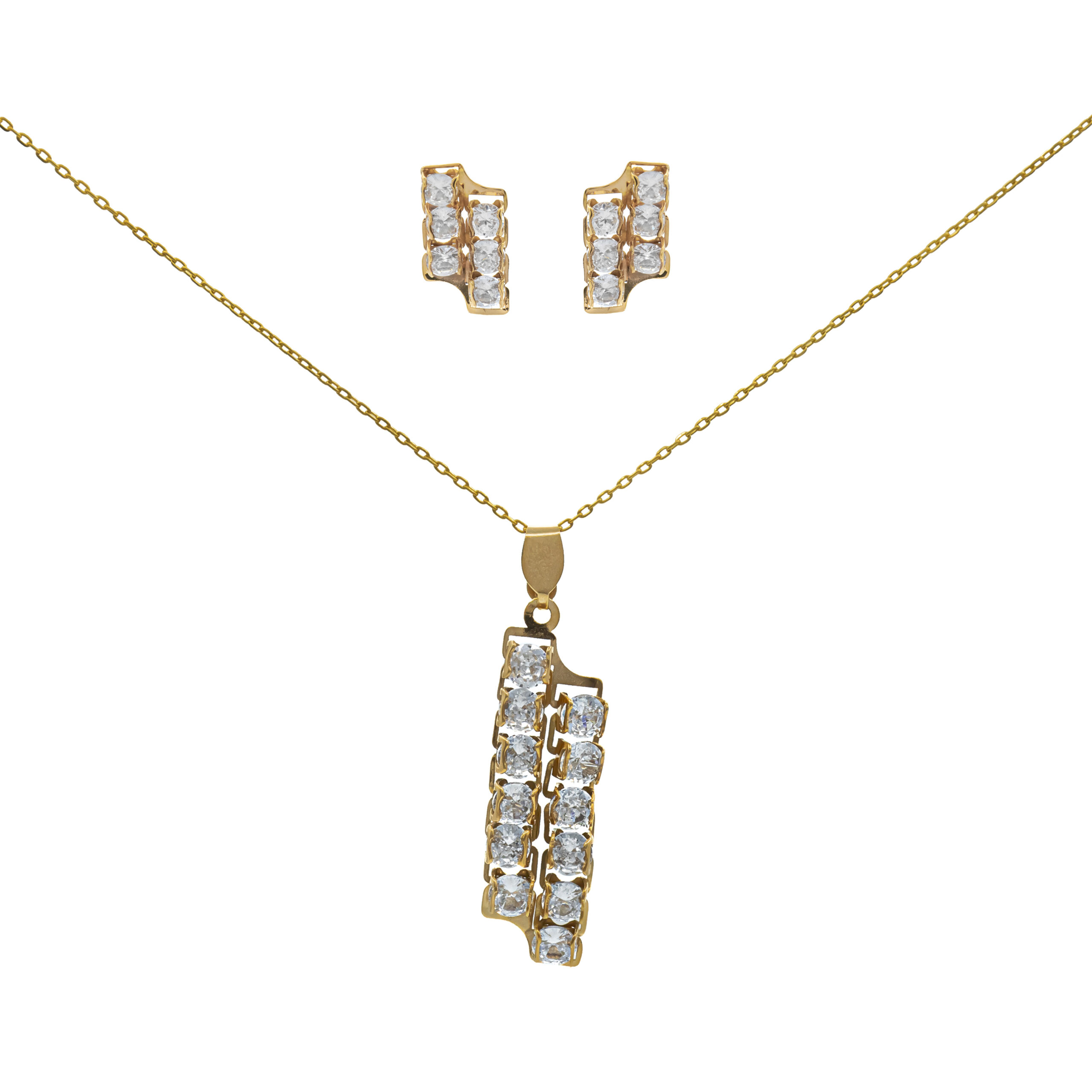 نیم ست طلا طرح آنیسا لوکس | طلاسرا