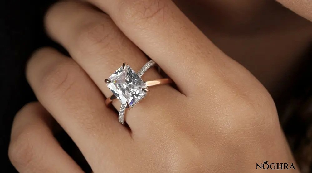 حلقه انگشتر نقرا