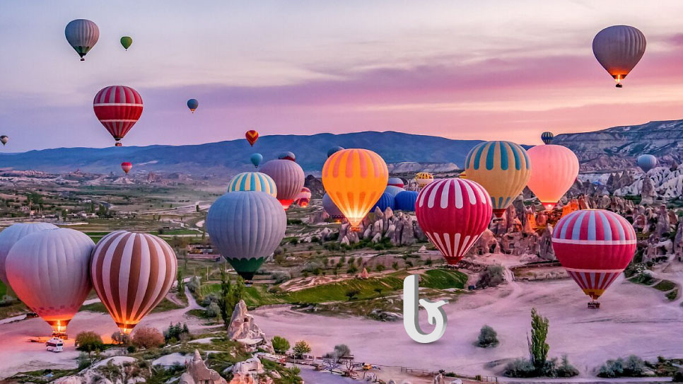 منطقهی بالن سواری در کاپادوکیا