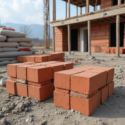 تصویر مصالح در پروژه عمرانی