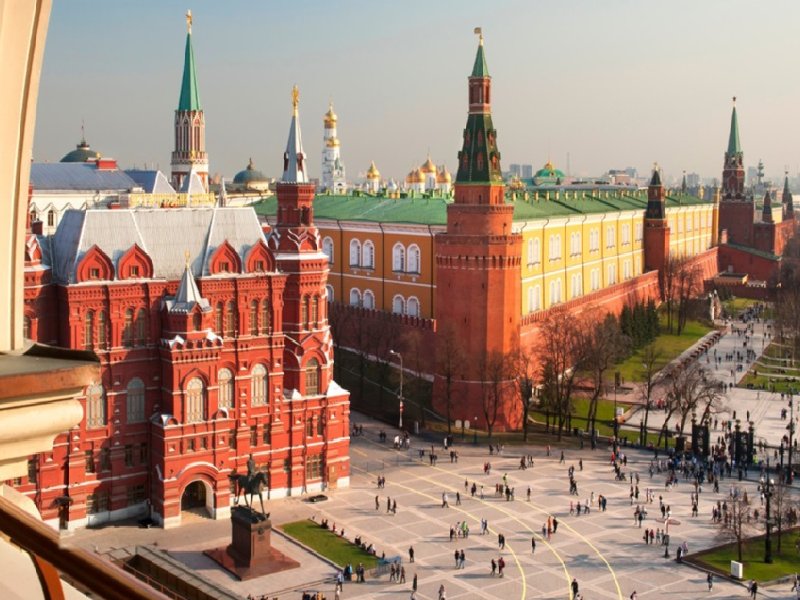 میدان سرخ مسکو از دیدنیهای مهم روسیه است
