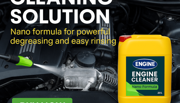 بهترین محلول شستشوی موتور ماشین