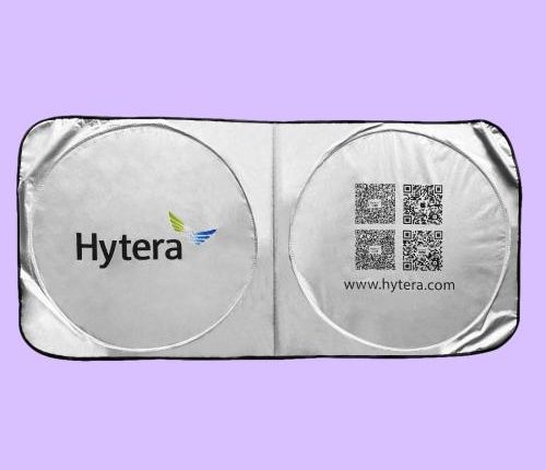 آفتابگیر تبلیغاتی ماشین